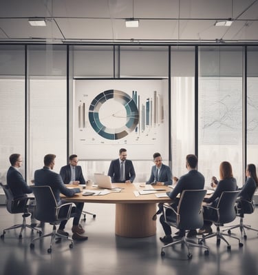 Close-up of organized office filing systems with labeled folders under warm lighting.