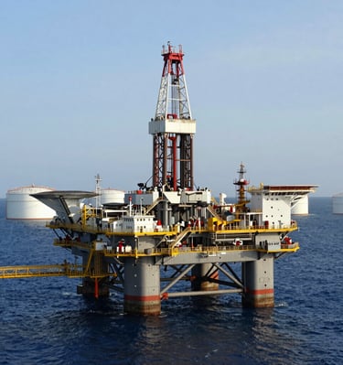 Oilfield consumables packed and labeled, prepared for delivery to African markets.