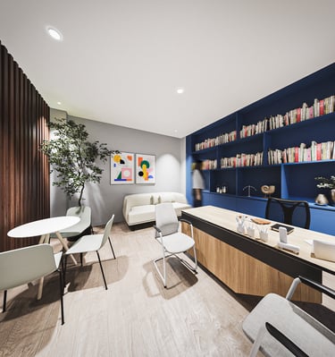 Proposed, office design for renovation