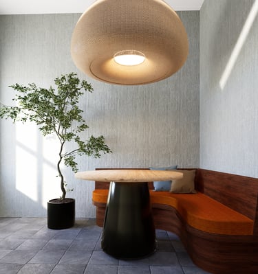 A small dining area design idea