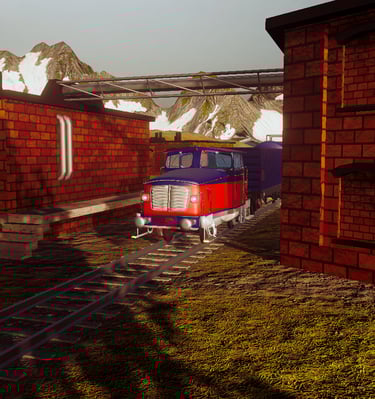 Tåg kopplings simulator 3