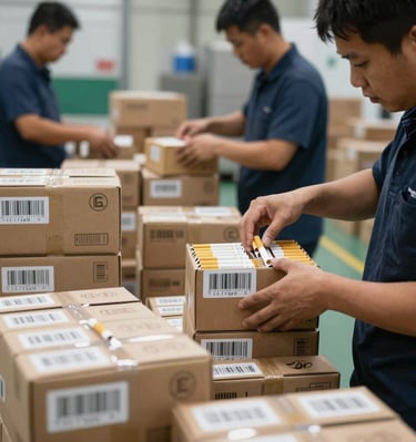 Scientists in bioflux lab analyzing microbial strains under microscopes.