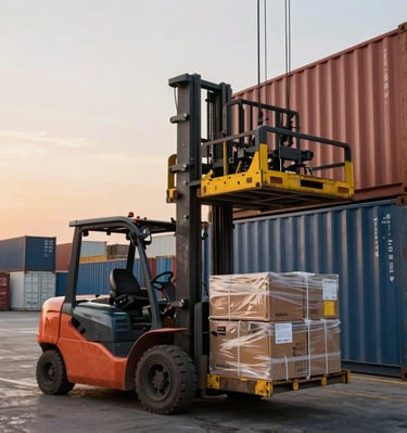 Industrial wastewater before and after treatment showing clear improvement.