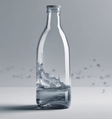 Artistic shot of the eda circle logo glowing subtly on a dark background.