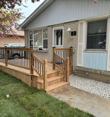 Deck installation by TN Professional Services