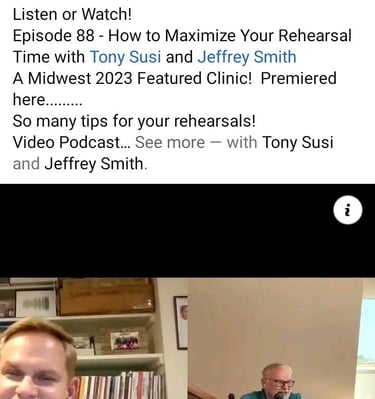 Testimonial of valuable podcast presentation.