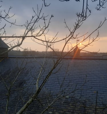 coucher de soleil