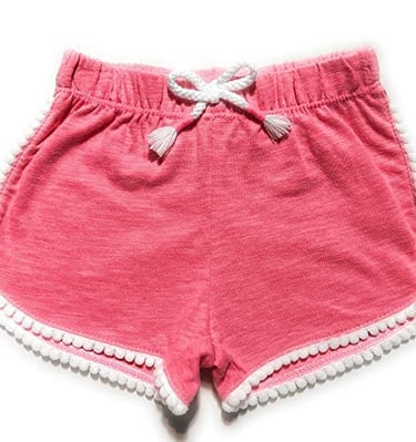 Polycotton Pink Shorts Tirupur
