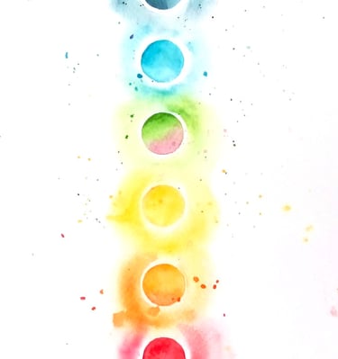 a rainbow colored chakrai chakrai chakrai chakrai cha
