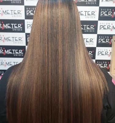 Professional hair styling service Salon Perimeter