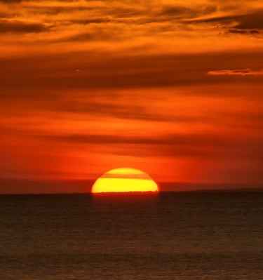 Sunset from Callachuchi Homestay