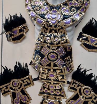 Conchero Aztec folklorico custom handmade at Tradiciones Norma Phoenix AZ