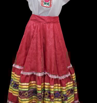 Mexican folklorico dresses handmade by artisans Tradiciones Norma Phoenix AZ