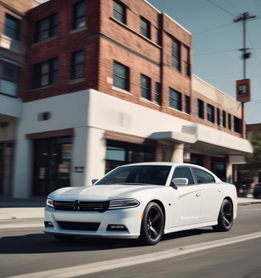 Three white vans with green and blue stripes are parked closely together on a gravel surface next to a building with air conditioning units. The vans have text on the side, which may indicate they are part of an official service or fleet. In the background, there are leafy green trees, and another vehicle is parked nearby.