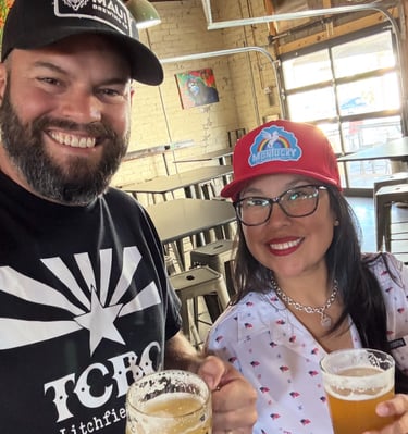 Adam and Dedra at TCBC in Litchfield Park, AZ