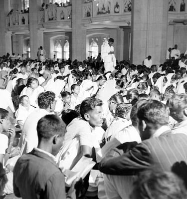 During the Inauguration of Church of South India