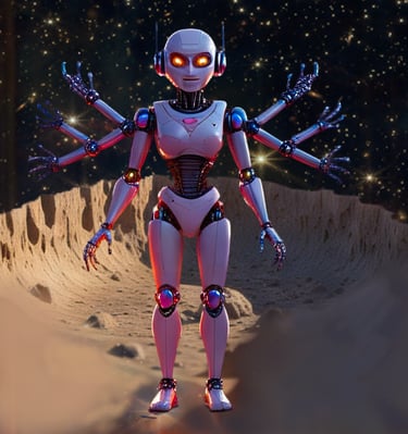 Okti the eight-armed maintenance droid