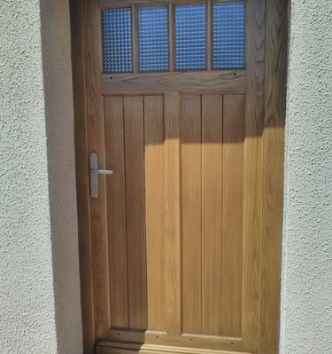 Porte en bois
