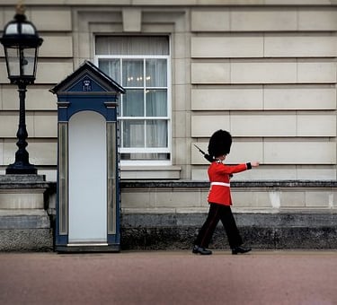guardsman on duty