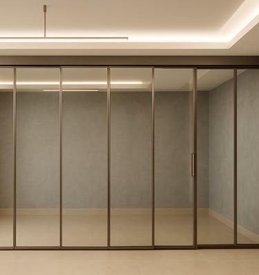 Telescopic doors