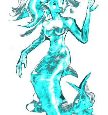 a mermaid 