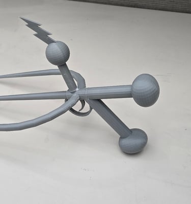 3d printed cosplay costume prop