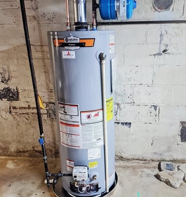 Licensed gas water heater replacement in the City of Rockville by WaterHeatersNearMe.pro