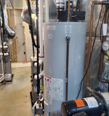 Gas water heater installation in the City of Rockville MD by WaterHeatersNearMe.pro