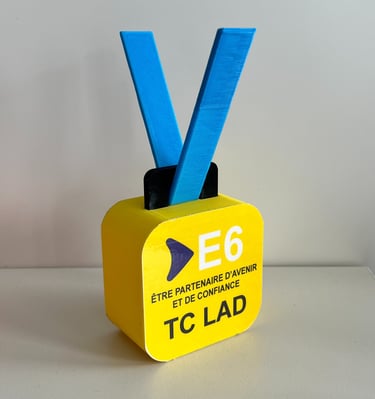 Trophée médaille en impression 3D