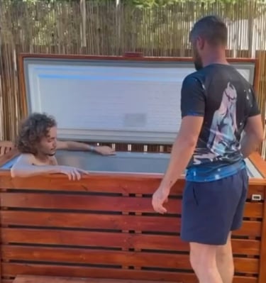 אמבטיית קרח 15