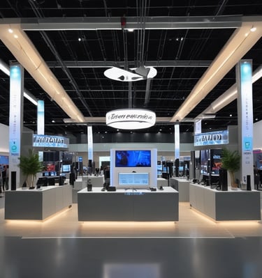 A close-up of unique event decorations and lighting.