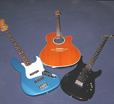 Guitars, the tools of the trade!