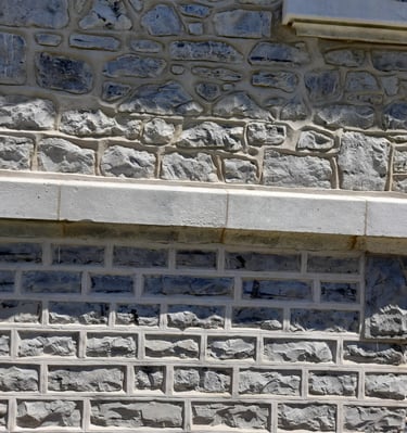 Ravalement de façade, jointoiement, micro-gommage