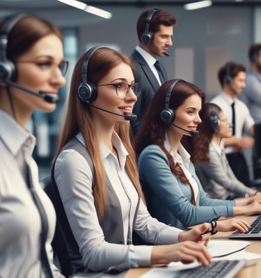 A busy airport terminal with several travelers walking and wheeling suitcases. People are moving in different directions, and overhead signs in multiple languages guide navigation. There are glass railings, escalators, and a high ceiling with bright lighting.