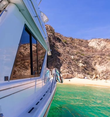 yate bayliner 44 en renta cabo san lucas playa