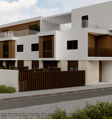 a modern house with a modern design
