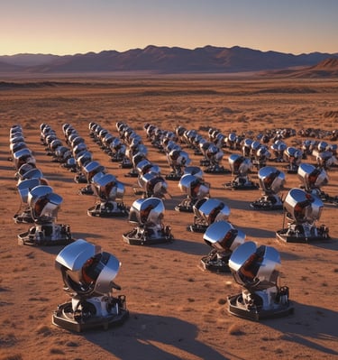 A lively crowd gathered outdoors under string lights at a local event.