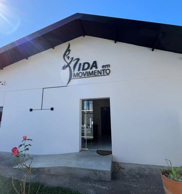 Entrada da Clínica Vida em Movimento