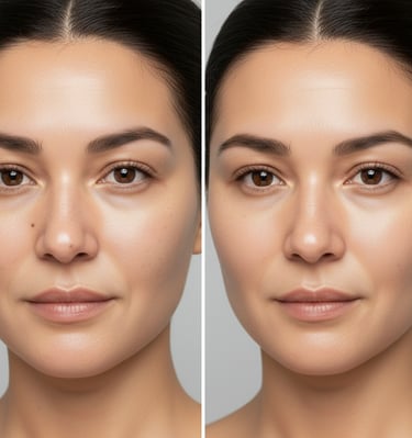 Peeling, anti manchas, piel rejuvenecida, imperfecciones