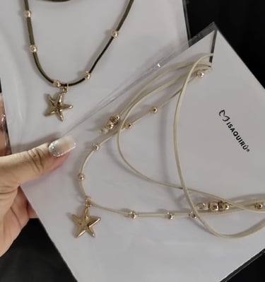 Collares con estrellas