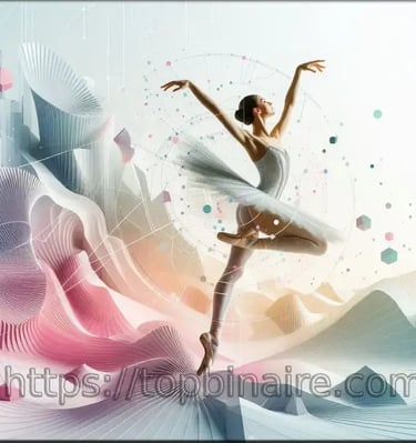 a woman in a white dress is dancing in the air