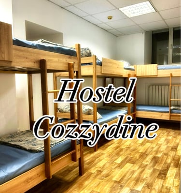 Rooms & dorms at Hostel Cozzydine