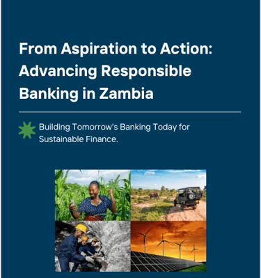 Principles of Responsible Banking in Zambia, PRB , ESG in Banking