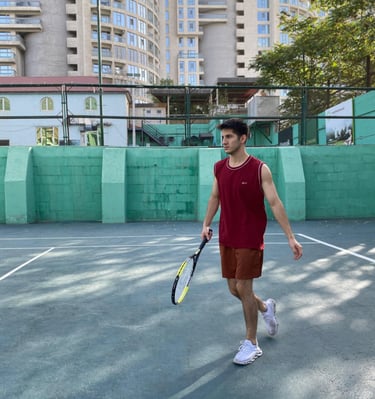 Umid Huseynov (futman) tennis