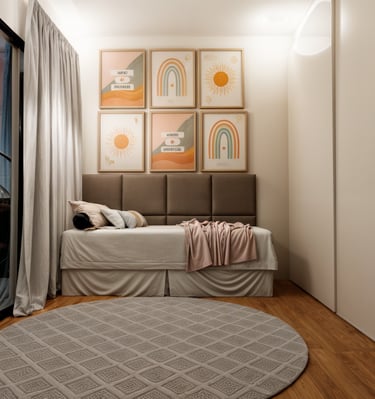 Quarto Cama com Painel