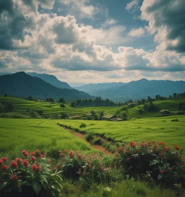 A cartoon depicts an elderly man wearing an apron and holding a red watering can. He is watering pots labeled 'Home Rule,' 'Strong Navy,' 'Reduced Taxation,' and 'Imperial Disunion.' The background includes a small building with a sign reading 'Radical Conservatory,' and there are words like 'Social Reform' and 'Godless Education' throughout. The imagery suggests a satirical take on political issues.