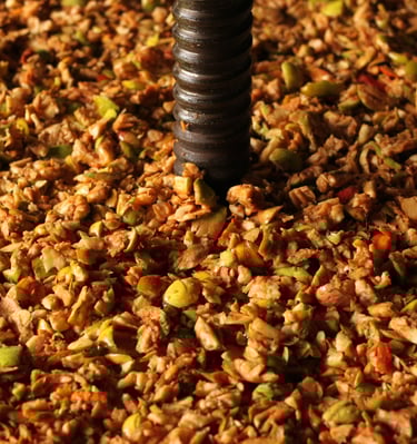 le pressoir et ses pommes