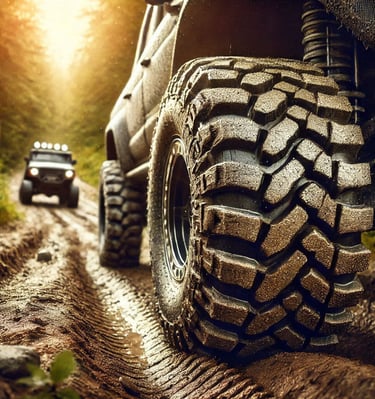 Llantas Mud Terrain y All Terrain
