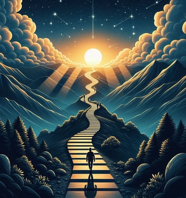 "The road to success is not always easy, but each step you take brings you closer to your goal. Keep