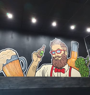 Mural para cerveceria